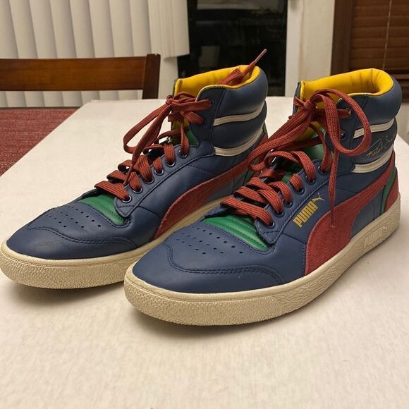 PUMA Ralph Sampson Men’s Mid BHM Shoes 374684-01 Size 10.5 US - Picture 1 of 9